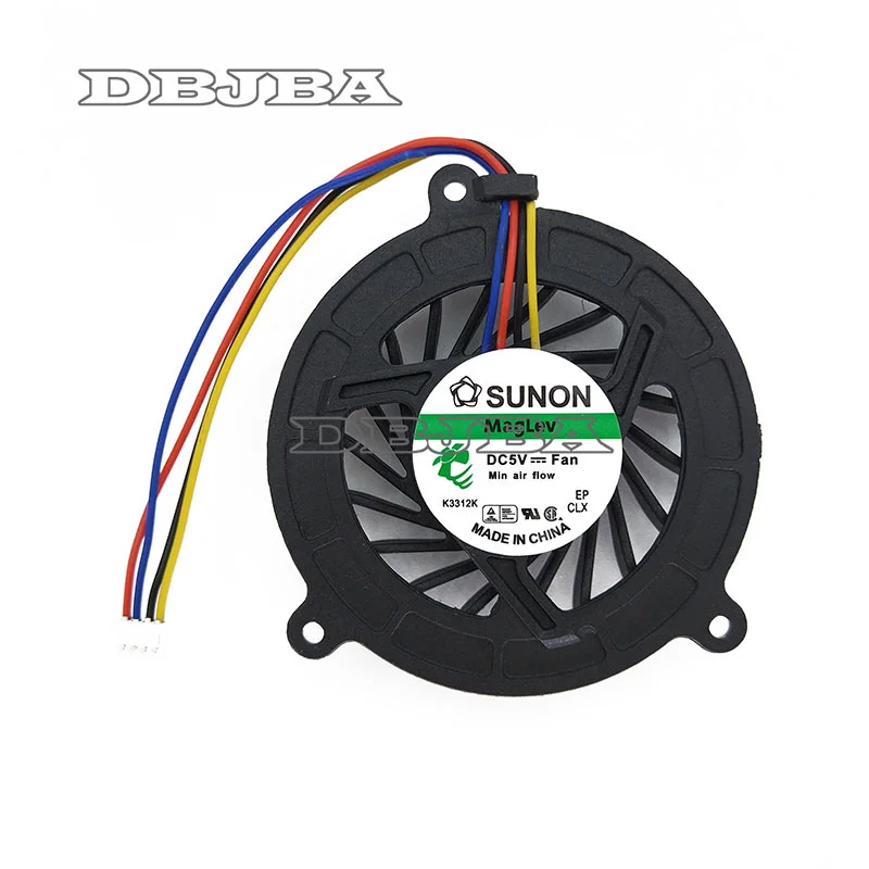 Вентилятор для процессора охлаждающий вентилятор для ASUS A8, Z99, X80, N80, N81, Z53, M51, A8F, F8S, Z53J, F3J, A8J, GC056015VH-A, 4 линии