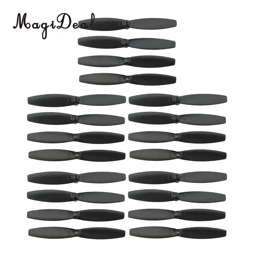 MagiDeal 20x пластиковый пропеллер Prop Запасное лезвие для UDI U31 U31W U36 U34W U36WH T25 RC Дрон