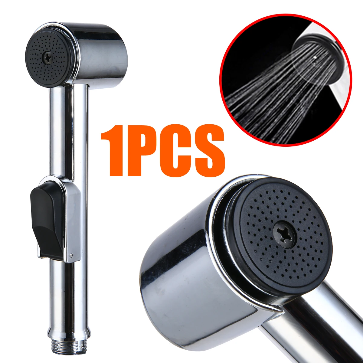 1 шт. туалетный Биде опрыскиватель ручной душ Ванная комната ABS насадка Shattaf спрей