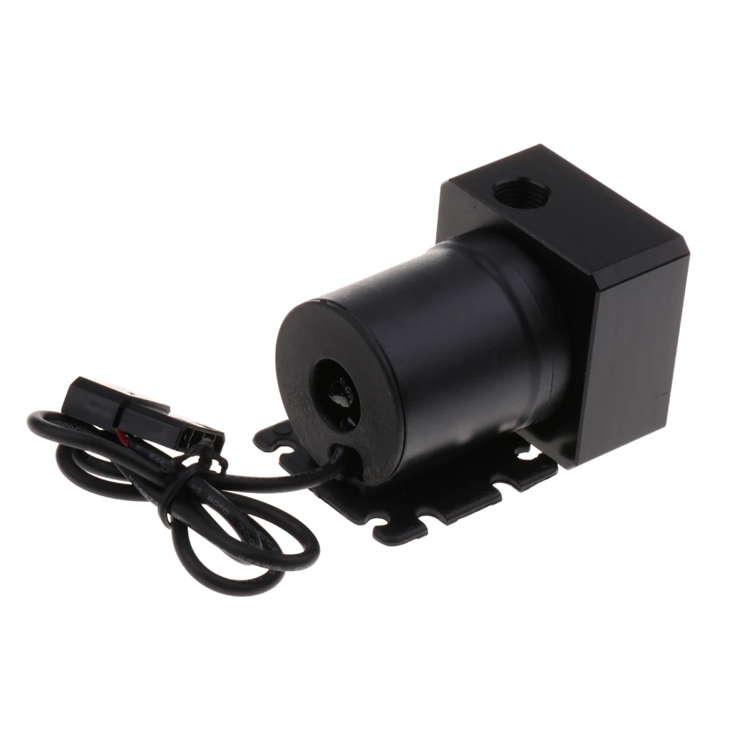DC 12V 19W G1/4 бесщеточный мотор водяной насос охлаждения для электрического