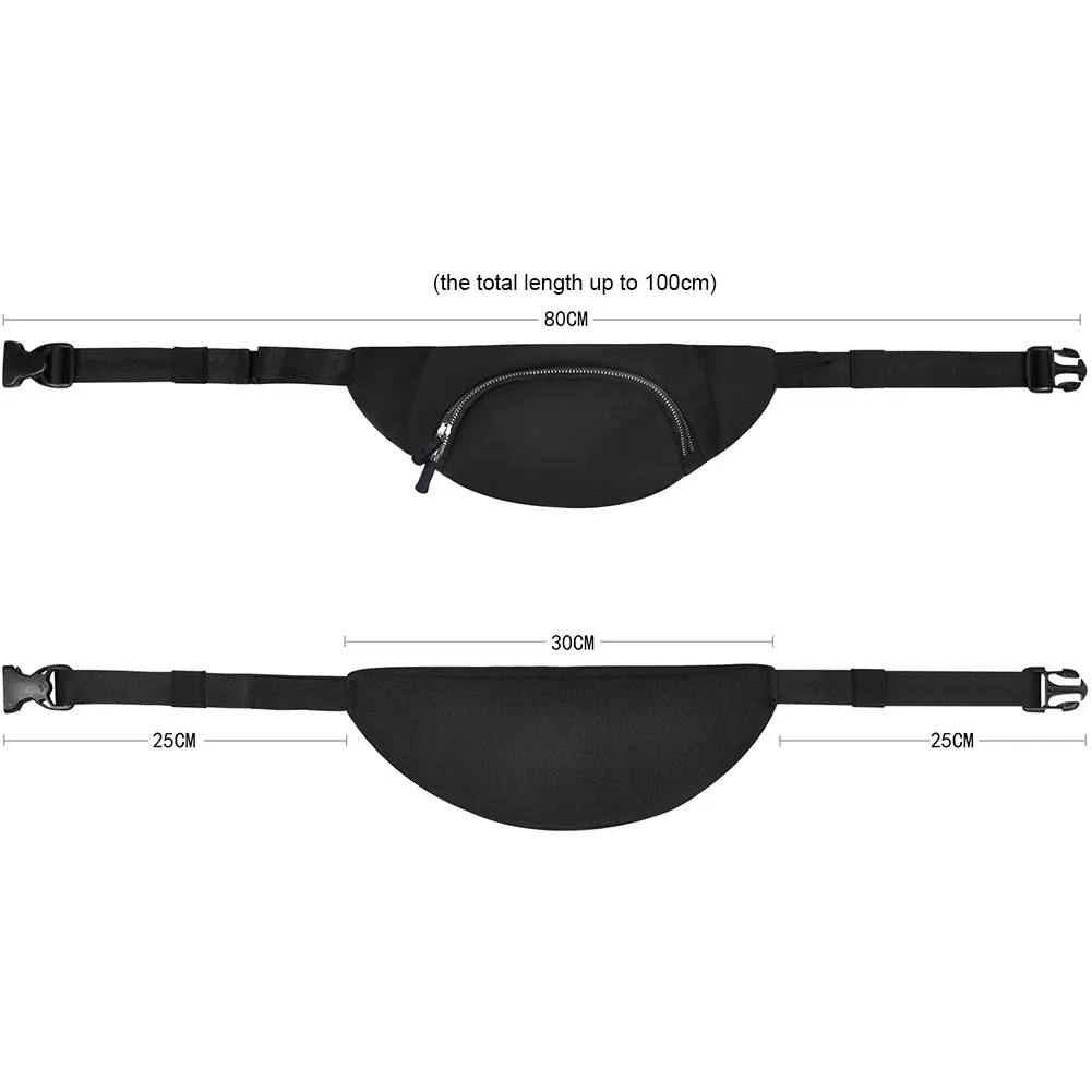 Водостойкая Спортивная поясная сумка для мужчин Fanny Pack женщин на ремне бега