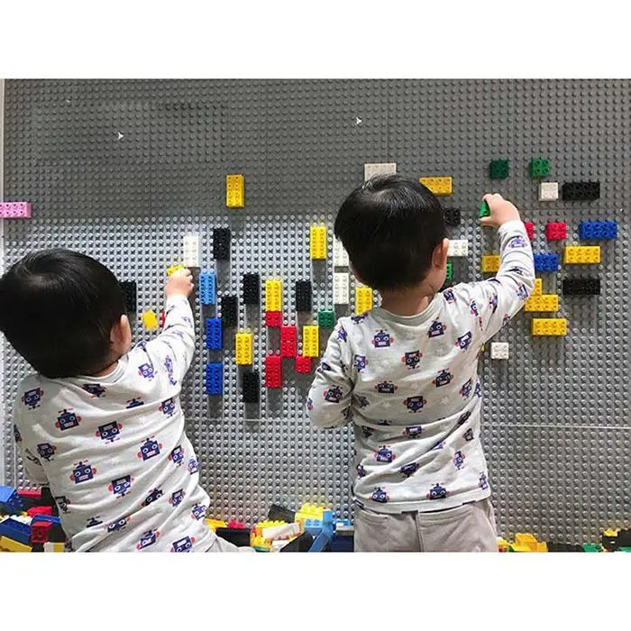Строительные блоки основа для пола Legoings сделай сам творческие кирпичи объемные