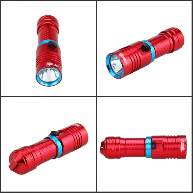 XM-L T6 10000 lumens LED Scube Diving FlashLight Waterproof Reflector Underwater 100M Diver Torch Lanterna+18650+USB Charger | Лампы и