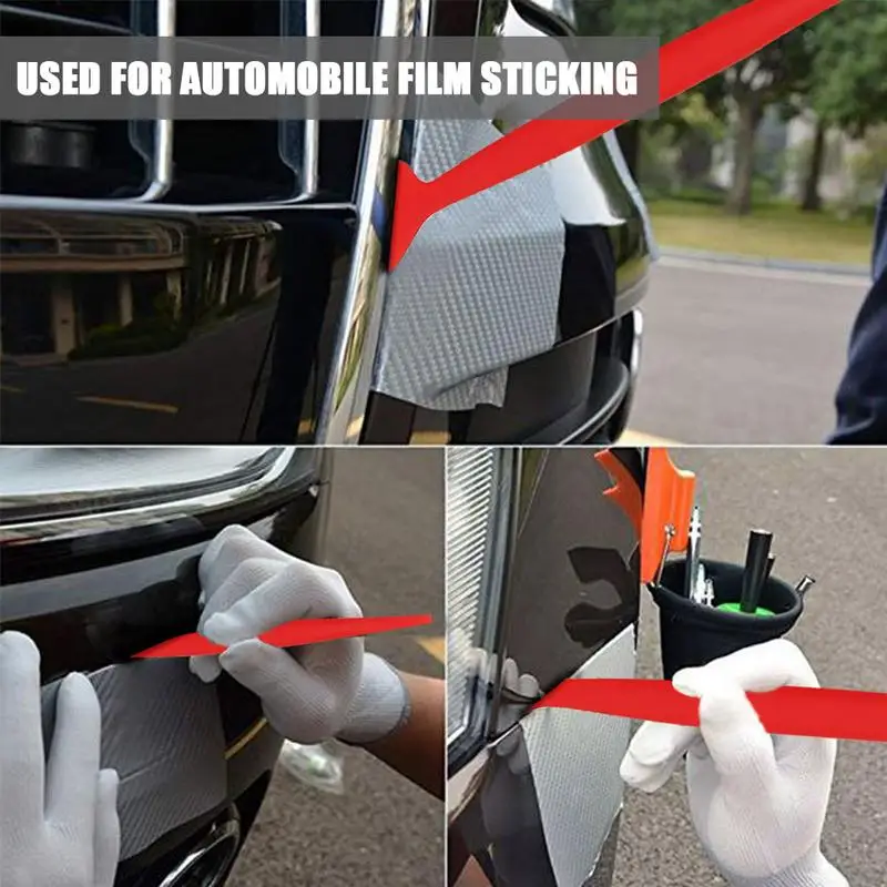 

5Pcs Car Tool Set Window Tint Squeegee Carbon Foil Film Wrapping Knife Cutter Car Sticker Wrap Film Installing Accessories