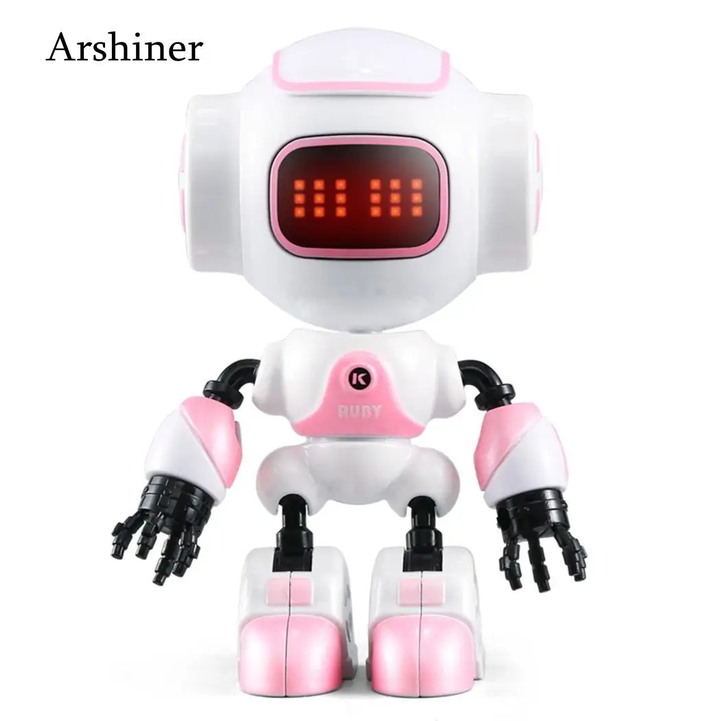 Умный голос DIY Модель жеста тела игрушка Сенсорное зондирование LED глаза RC робот