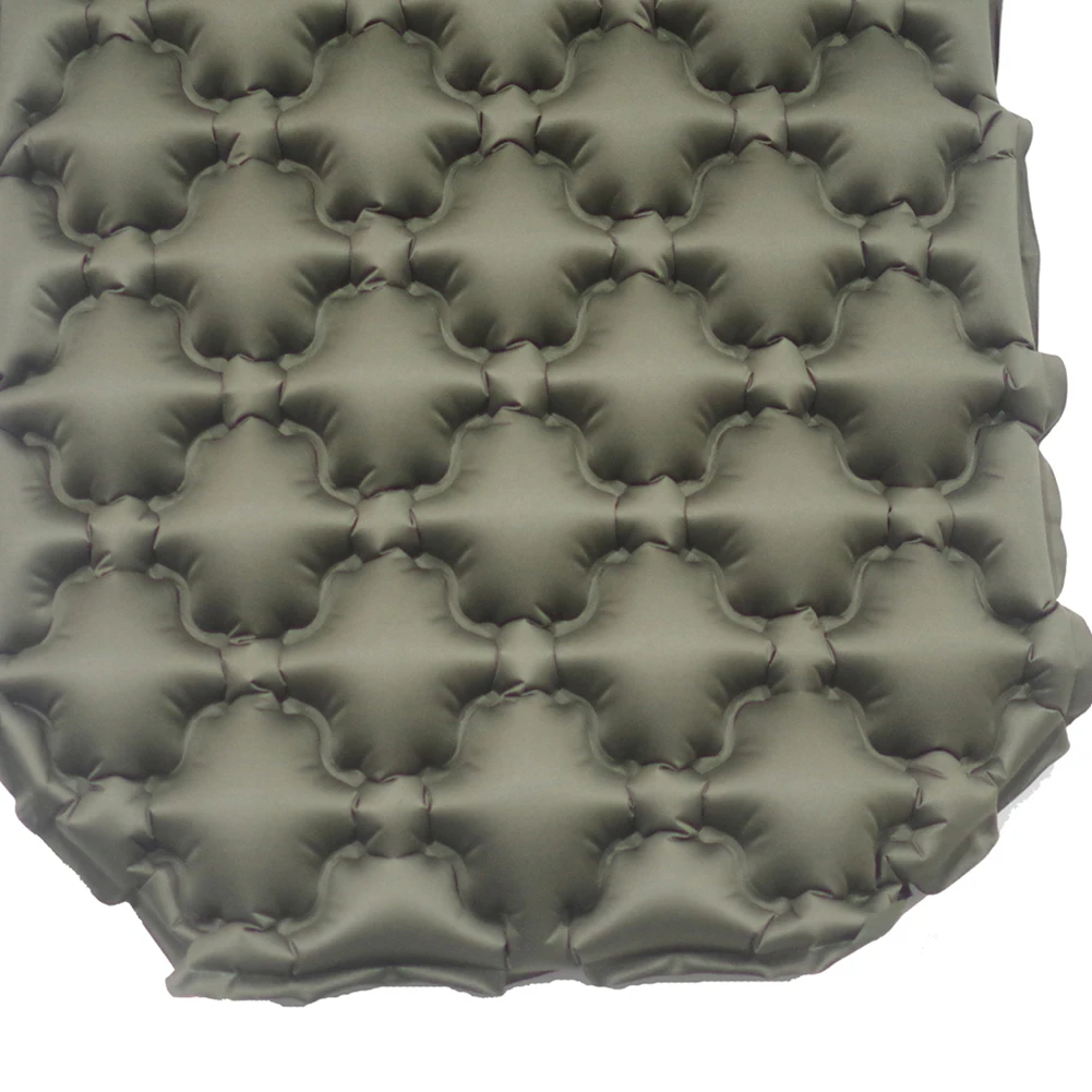 

1Pc Outdoor Camping Moistureproof Inflatable Cushion Sleeping Pad Mat with Pillow