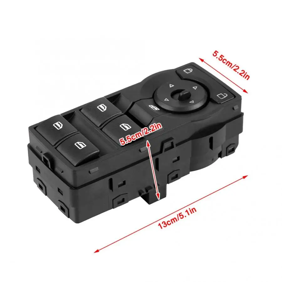 Oversea Master переключатель управления электростеклоподъемником с красной