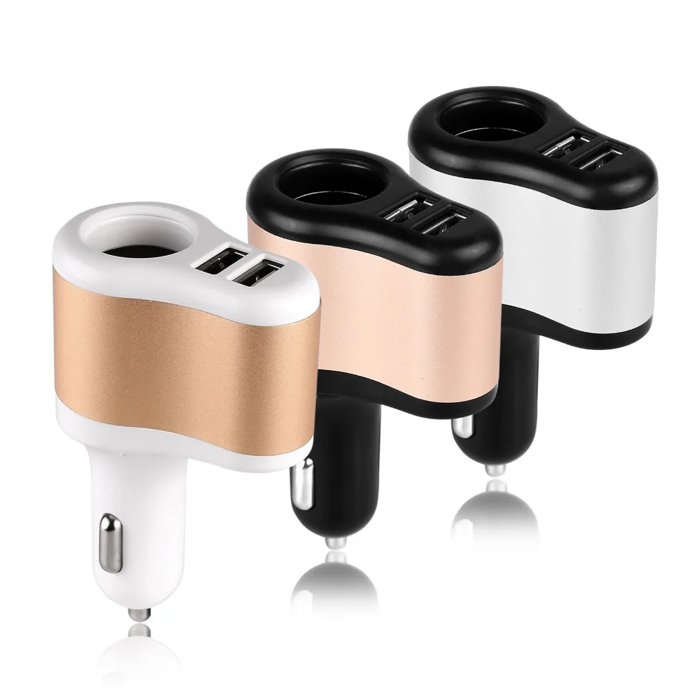 Powstro устройство для автомобиля с двумя портами USB Зарядное 1A & 2.1A мобильный