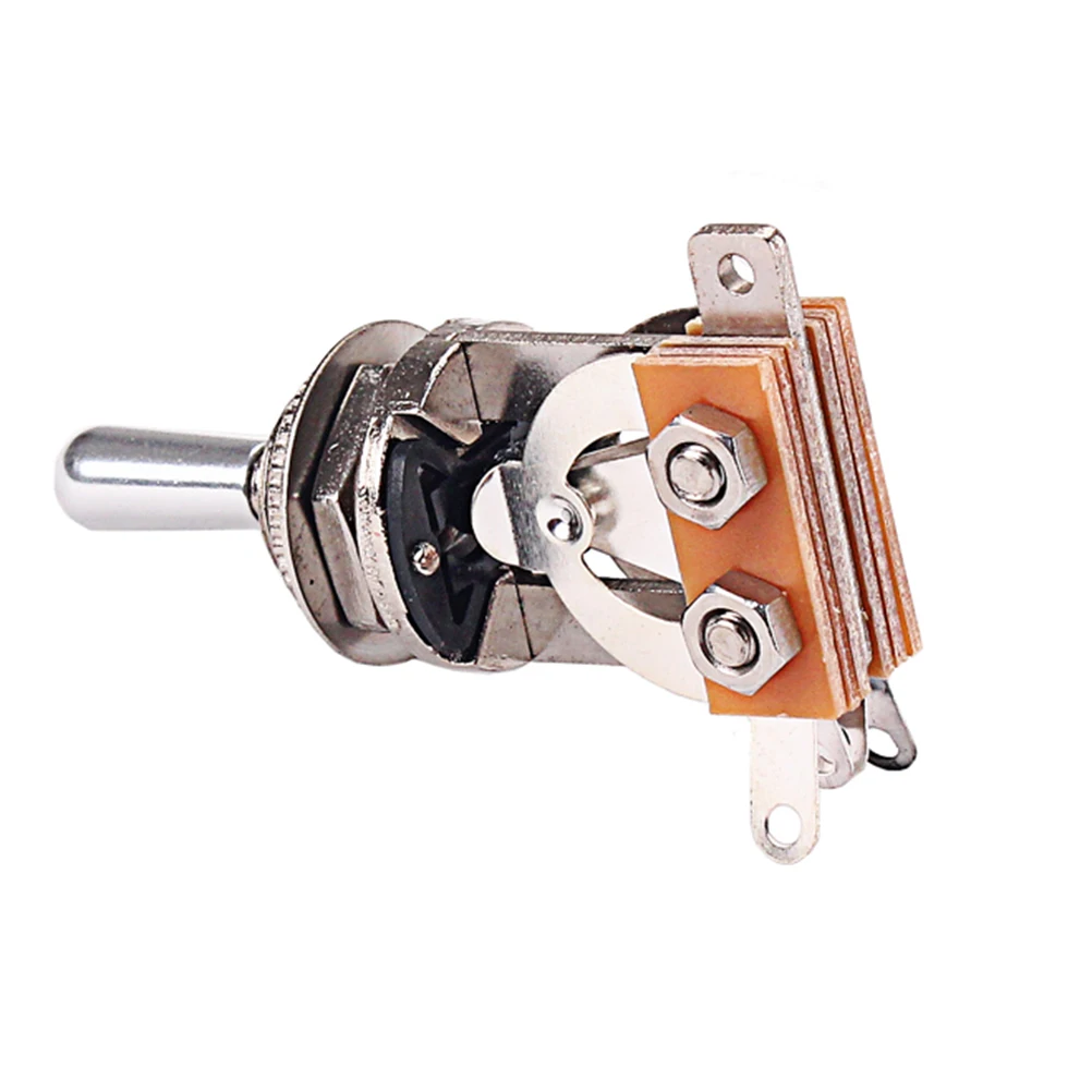 GN118 3 Way Toggle Switch Pickup Selector with Silver Tip for LP Electric Guitar | Спорт и развлечения