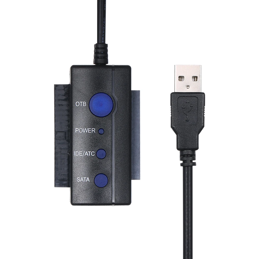 Кабель для передачи данных конвертер IDE/SATA в USB2.0 адаптер кабель горячей замены 2 5
