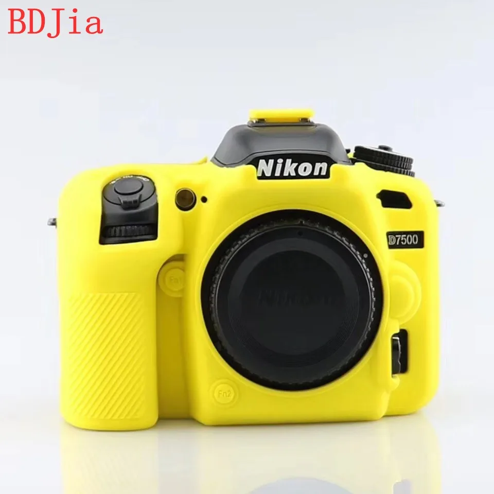 Высококачественный силиконовый чехол для камеры Nikon D7500 Dsrl в 4 вида цветов