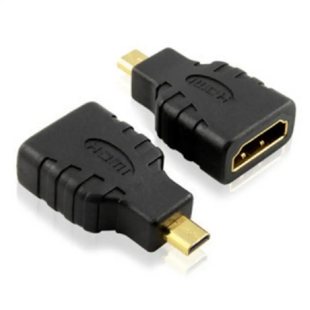 1 шт. мини микро HDMI папа к Женский адаптер конвертер для ТВ планшета мобильного