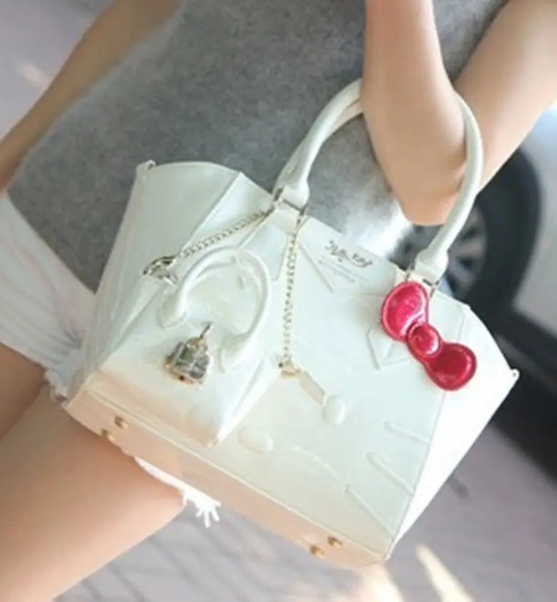 Новая сумка Hello kitty 2 в 1 через плечо + маленький мешок для монет код yecy 1451