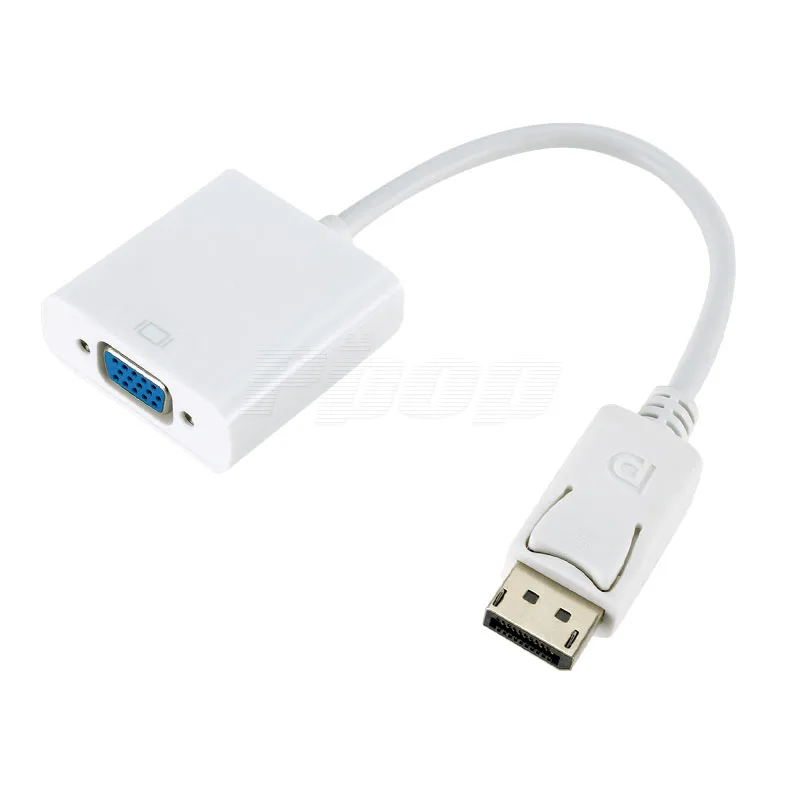 Конвертер DisplayPort DP в VGA кабели 1080P 24 см Папа-мама для монитора ПК |