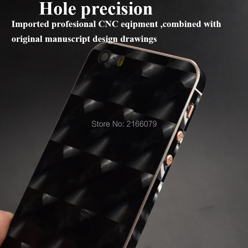For Apple iPhone 5 5S SE 4.0&quot 3D Luxury Cat Eyes Frosted Back Cover Protective Film Skin Decal Phone Sticker | Мобильные