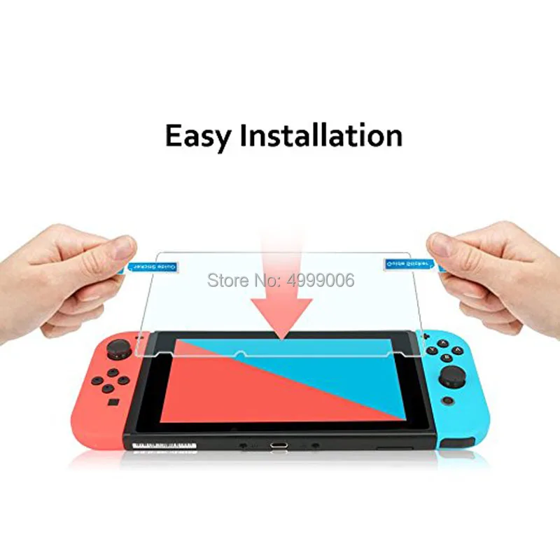 2 шт. 9H Защитная пленка для экрана из закаленного стекла защита глаз Nintendo