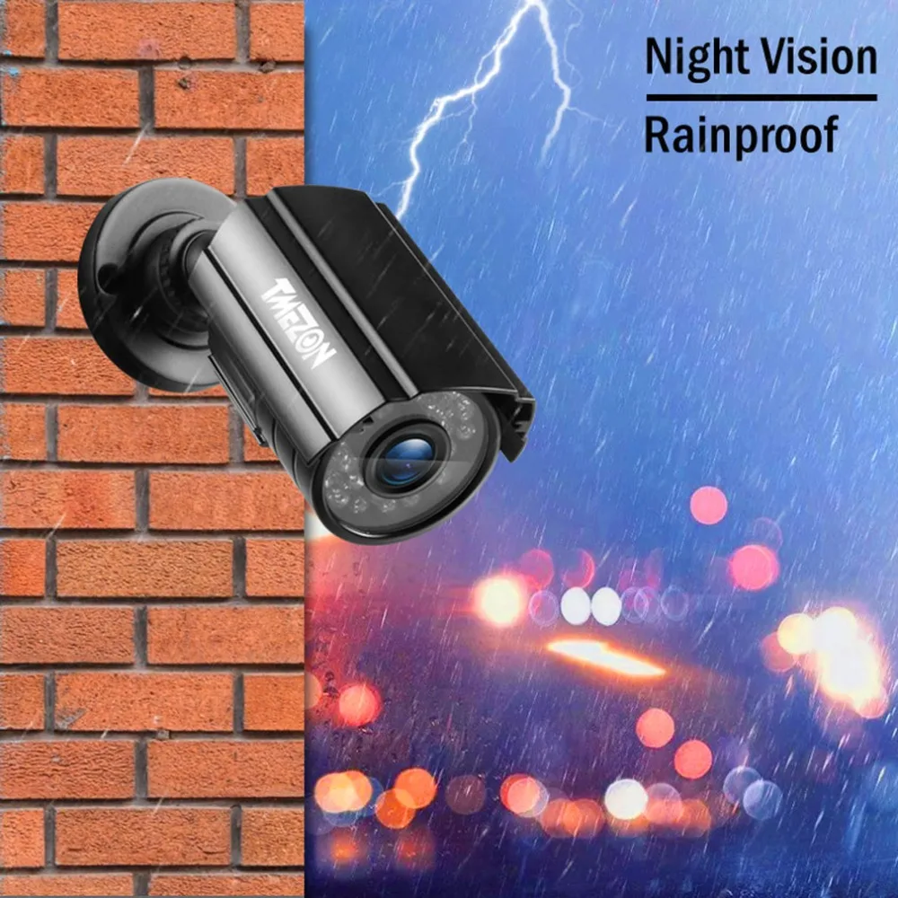 TMEZON 960P AHD CCTV Камера день/ночное видение Водонепроницаемый для наблюдения