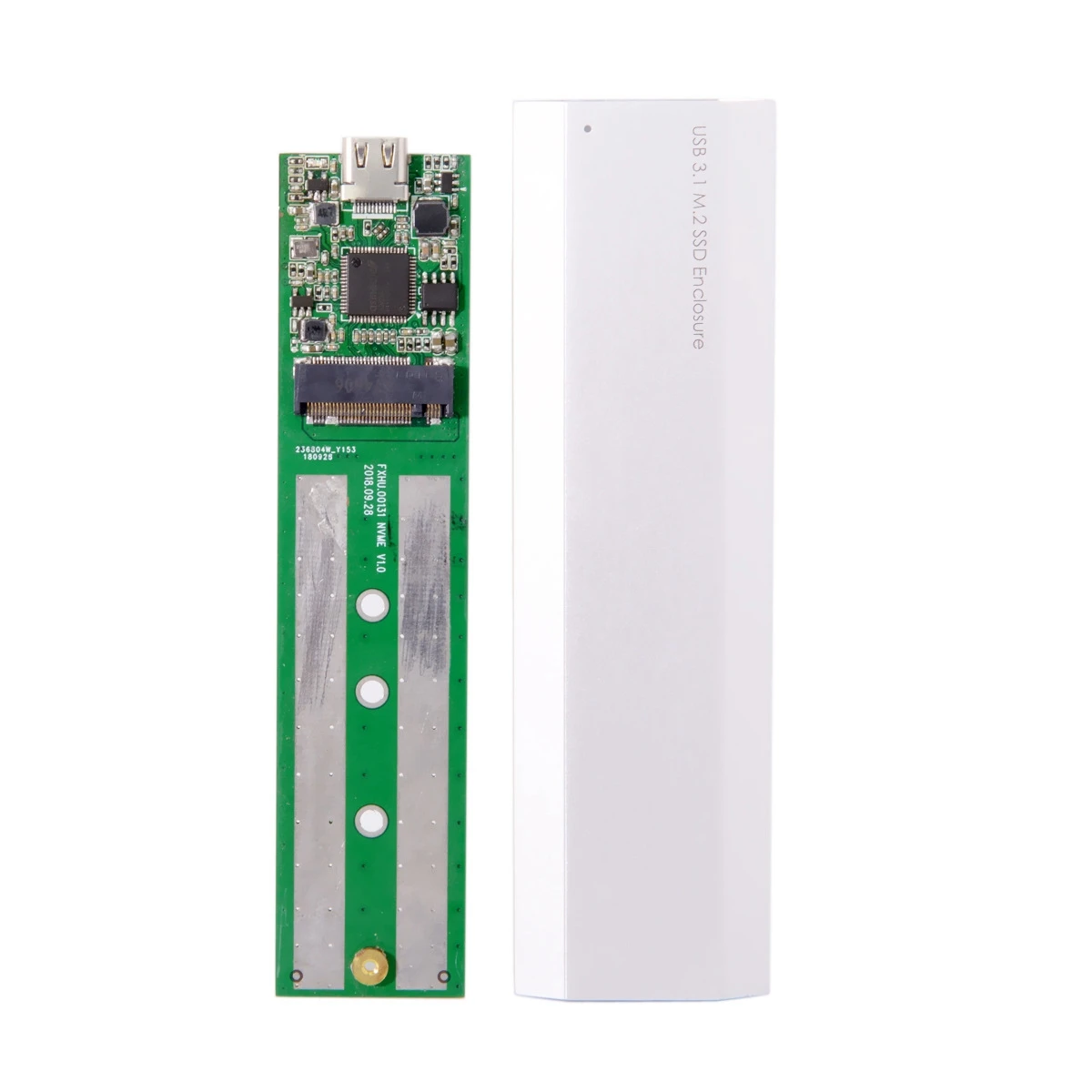 Nvme Pcie M.2 Ssd для Usb 3 1 type C Gen2 корпус Elecgear 10 Гбит/с внешний алюминиевый охлаждающий