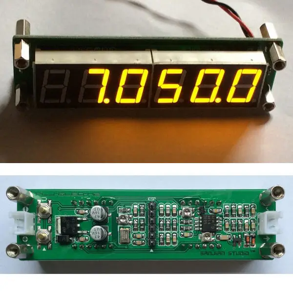 Цифровой цифровой измеритель частоты DYKB PLJ 6 светодиодный H 1 МГц до 1000