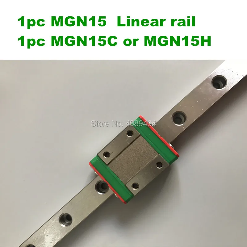 cnc parts 1pc MGN15 650 700 750 800 850 900 950 1000mm miniature linear rail slide MGN15C or MGN15H carriage | Обустройство дома