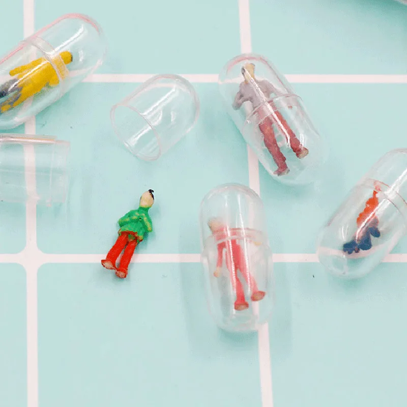 50 шт./компл. прозрачный медицины пилюля Чехлы бутылка приспособления для резки