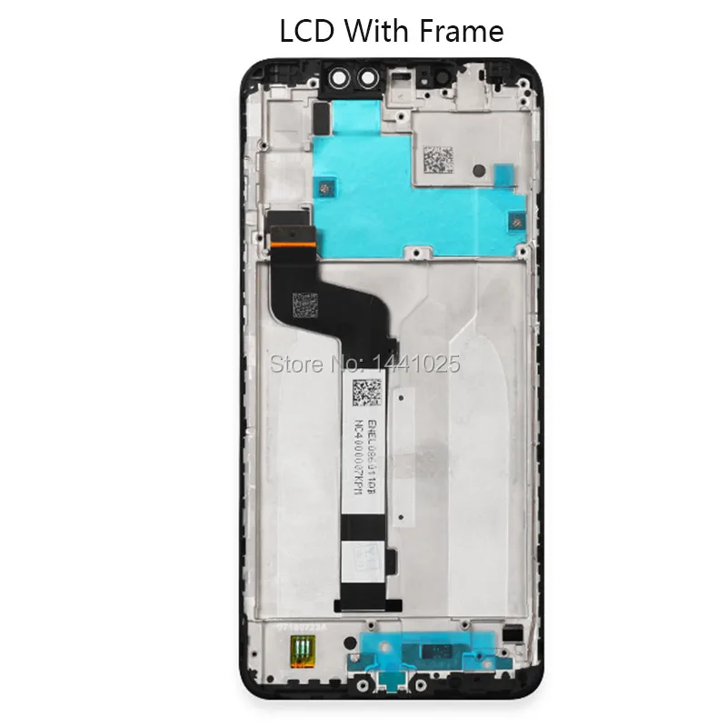AAA Качество ЖК IPS для xiaomi redmi note 6 pro LCD сенсорный экран черный с рамкой|Экраны