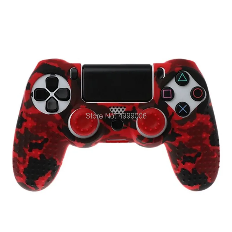 Мягкий силиконовый резиновый чехол 50 шт. защитный для Play Station 4 Dualshock DS4 PS4 Pro Slim