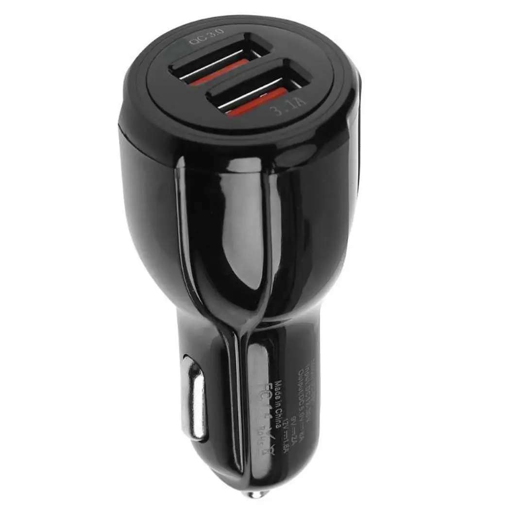 Быстрая зарядка 3 0 двойной USB автомобиль стильный дизайн с отличительным видом.