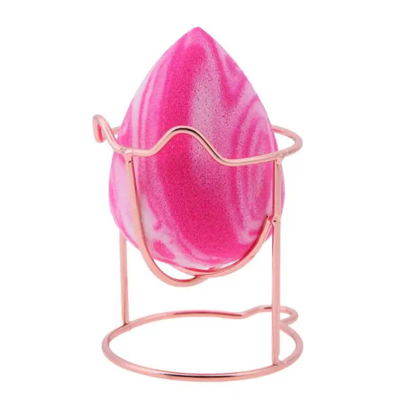 Новинка 1 шт. золотой спонж держатель для макияжа против плесени сушки воздуха