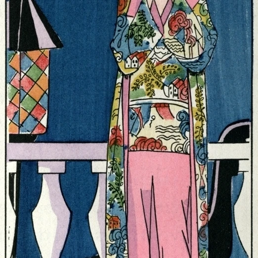 Модная молодая леди в наряд Molyneux плакат печать Мэри Эванс Picture Library (24X36) | Дом и сад