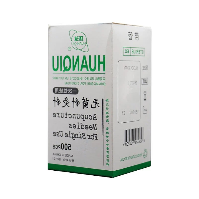 

500 PCs / box new global disposable acupuncture needles / sterile acupuncture needles / stainless steel acupuncture needles