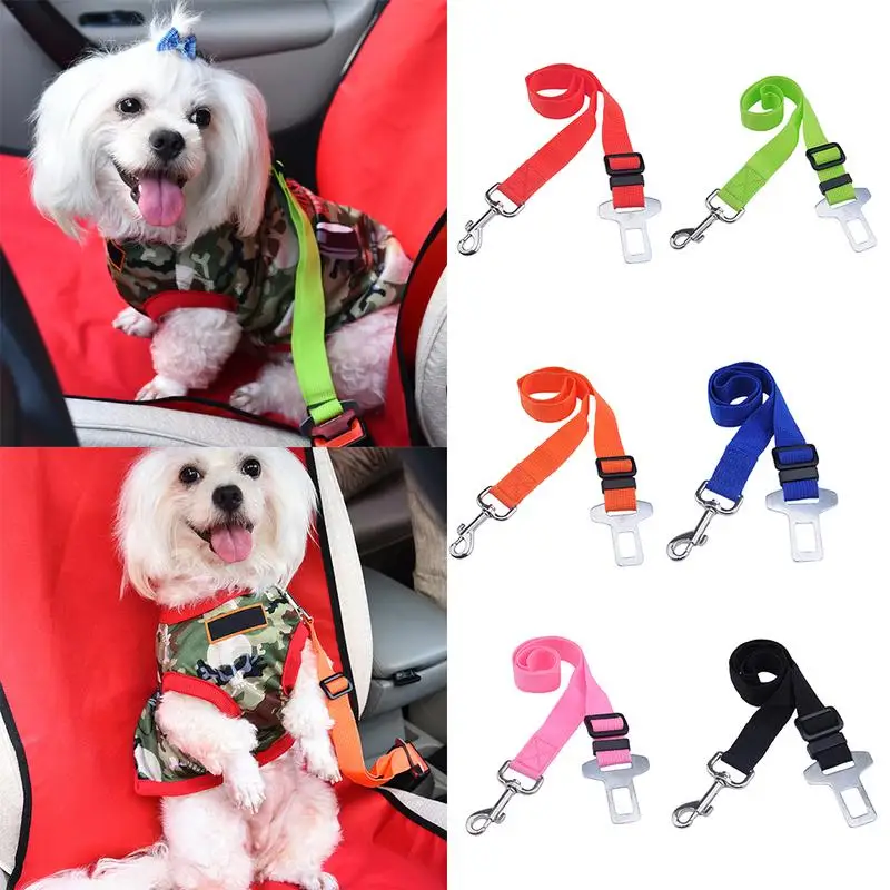 Регулируемый для собаки автомобильный ремень безопасности нейлоновые Домашние
