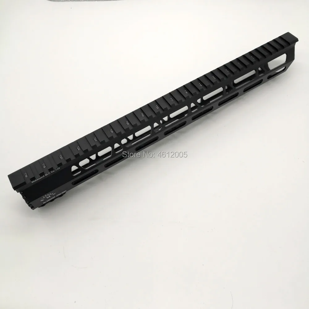 15 дюймов Пикатинни mlok поручни один реечное трубчатое цевье ar handguard Quad Rail для AEG M4 M16