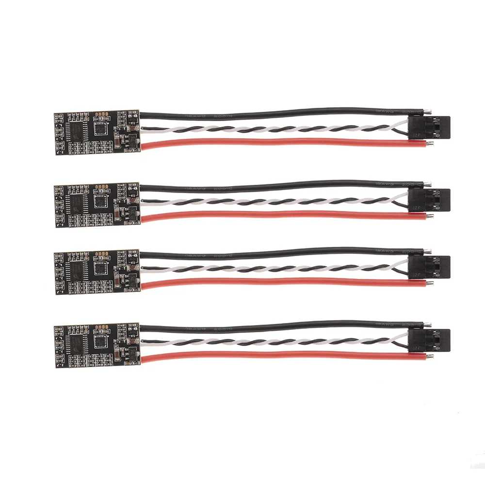 4 шт. DSHOT Bullet Series 35A PRO 3-6S BLHELI_S ESC w/RGB LED программируемый для FPV Racer Drone Competition | Игрушки и