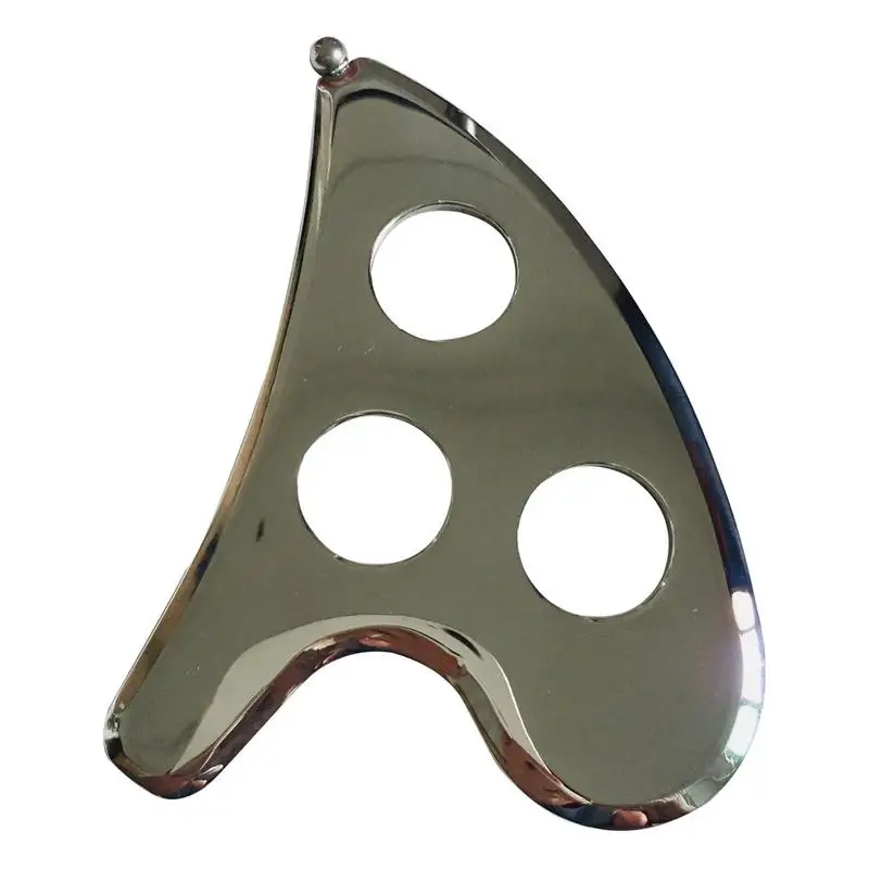 

Outdoor Tools Stainless Steel Massager Scraper Physical Therapy Loose Muscle Meridian Guasha SPA Board Body Health Care Tools