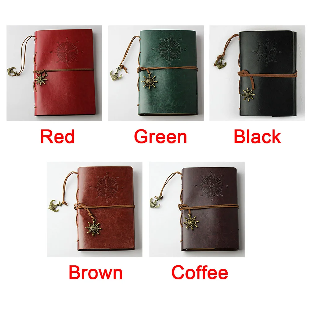 Дневник Классический Винтаж Пиратский ремень тетрадь Сменные Искусственные ПУ
