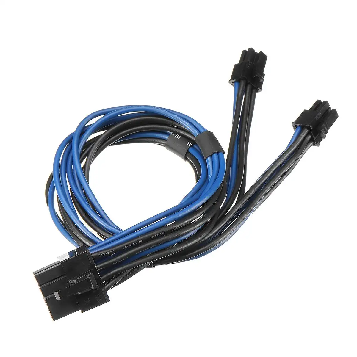18AWG двойной мини 6 Pin PCI e папа до 8 Y сплиттер E кабель питания видеокарта шнур для Mac