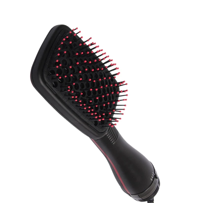 Professional Hair Dryer Brush Multi Function Electric Blow Hot Air Curls Comb Salo Styler Us Plug | Бытовая техника