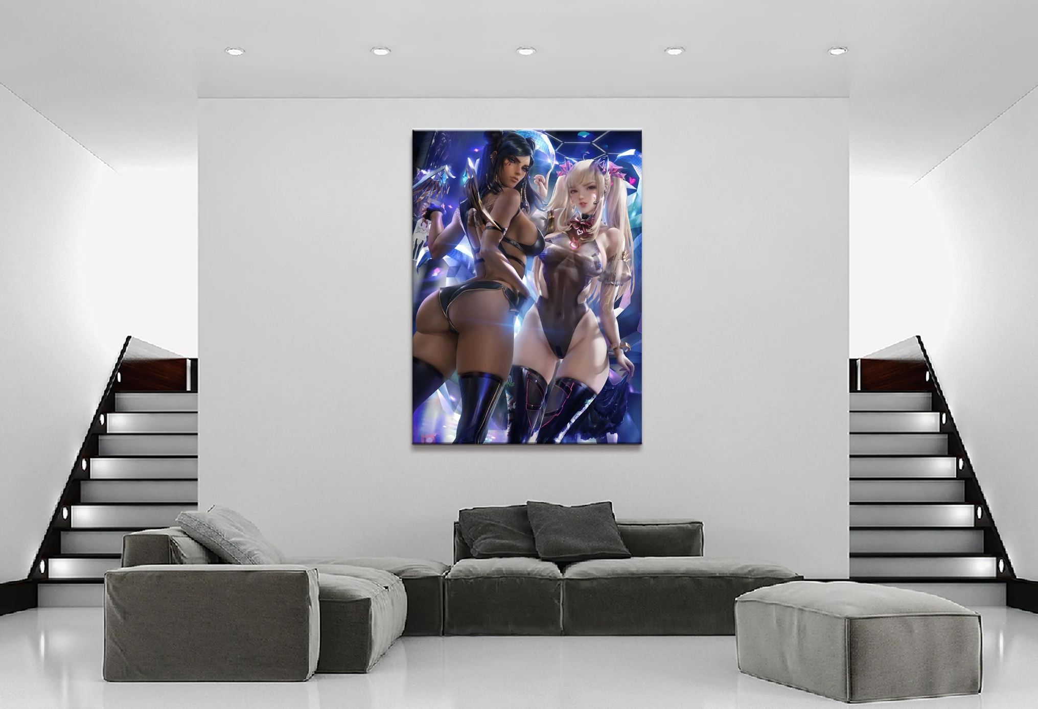 Модульная Картина на холсте для домашнего декора 1 шт. Привлекательный Игровой