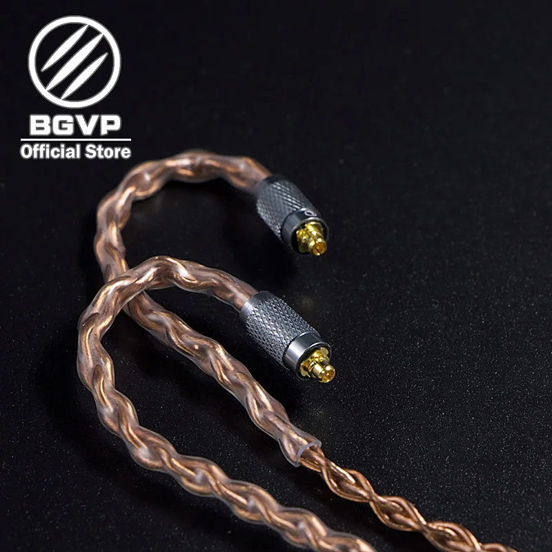 BGVP 6N 400 Core наушники OCC кабель 2 5 мм 3 DIY Кабель Aficionados MMCX сменный Hi Fi для наушников