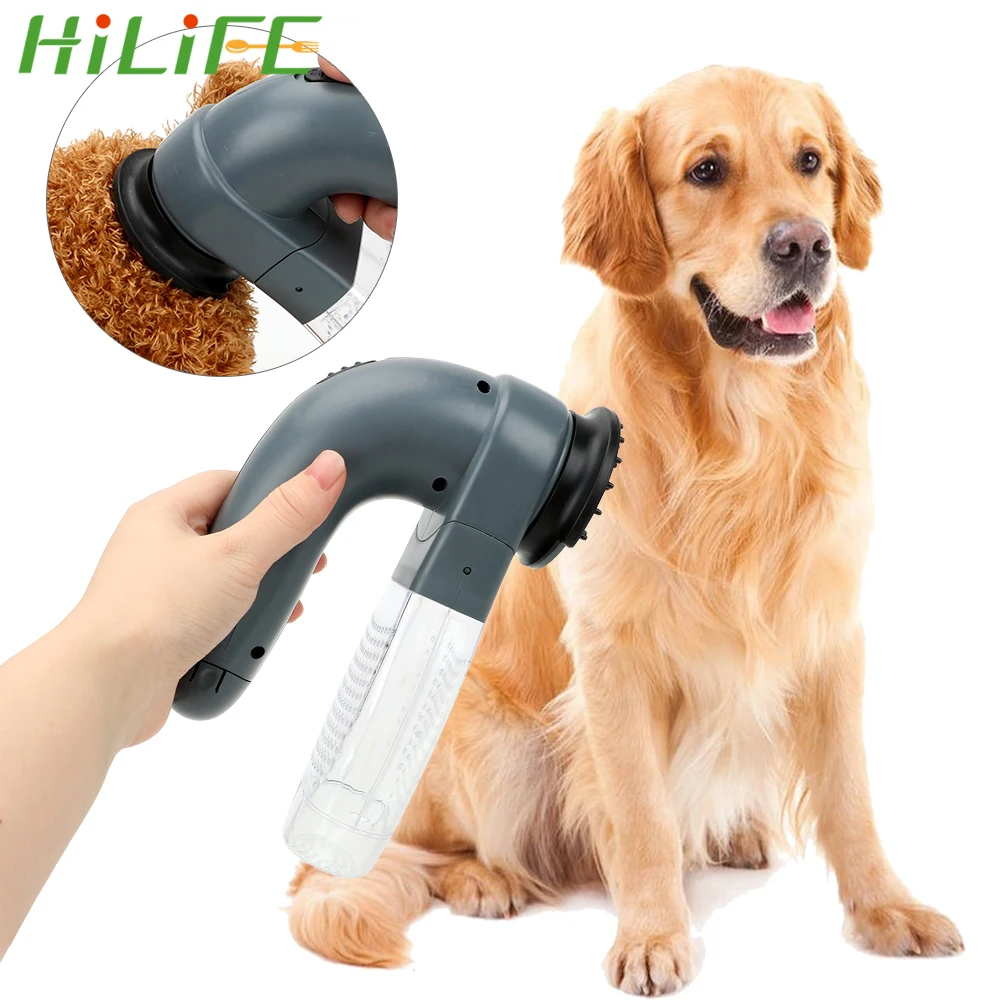 HILIFE кошка собака чесалка от колтунов для домашних животных кошка собака животные расческа для волос портативное электрическое всасывание устройство для ухода за животными Вакуумный Очиститель меха