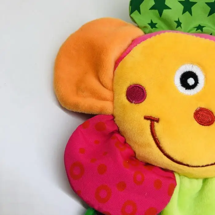 Babyfans Красочные куклы цветы Мультяшные Игрушки для малышей головоломка раннее