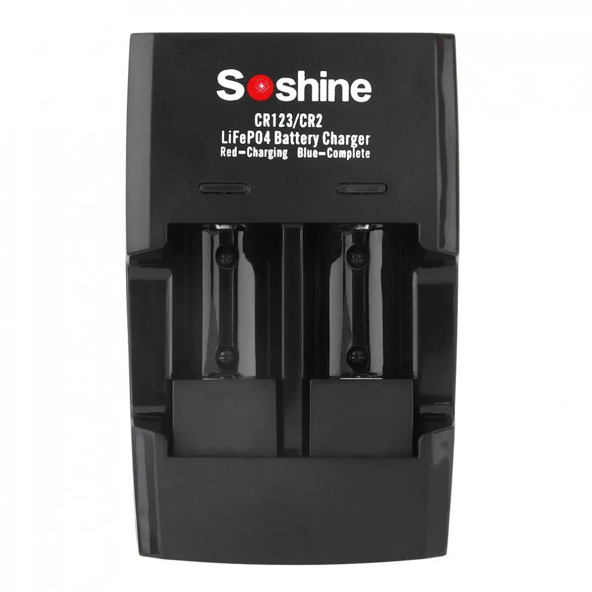 Дизайн Soshine Li-FePO4 RCR 123/CR2 Интеллектуальное Быстрое зарядное устройство