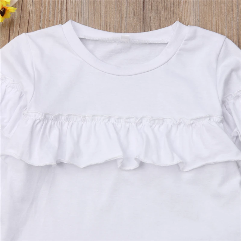 Модный комплект из 2 предметов одежды в клетку для маленьких девочек осенняя