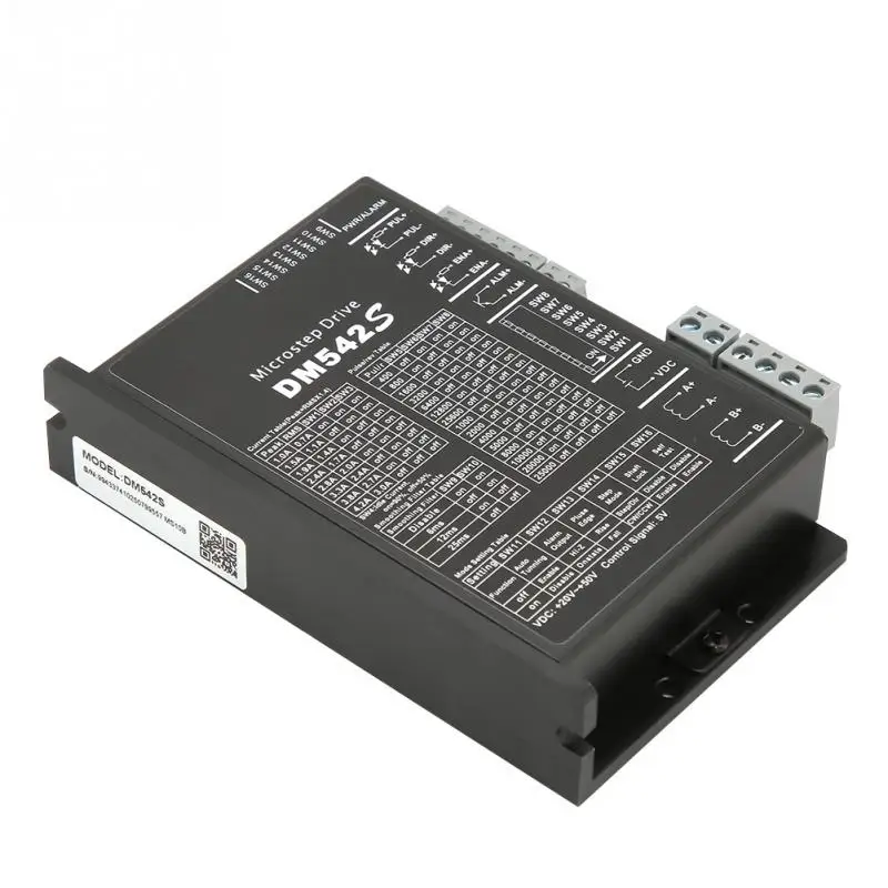 DM542S 2 фазный Драйвер шагового двигателя с ЧПУ контроллер 5 24VDC Новый|Шаговый
