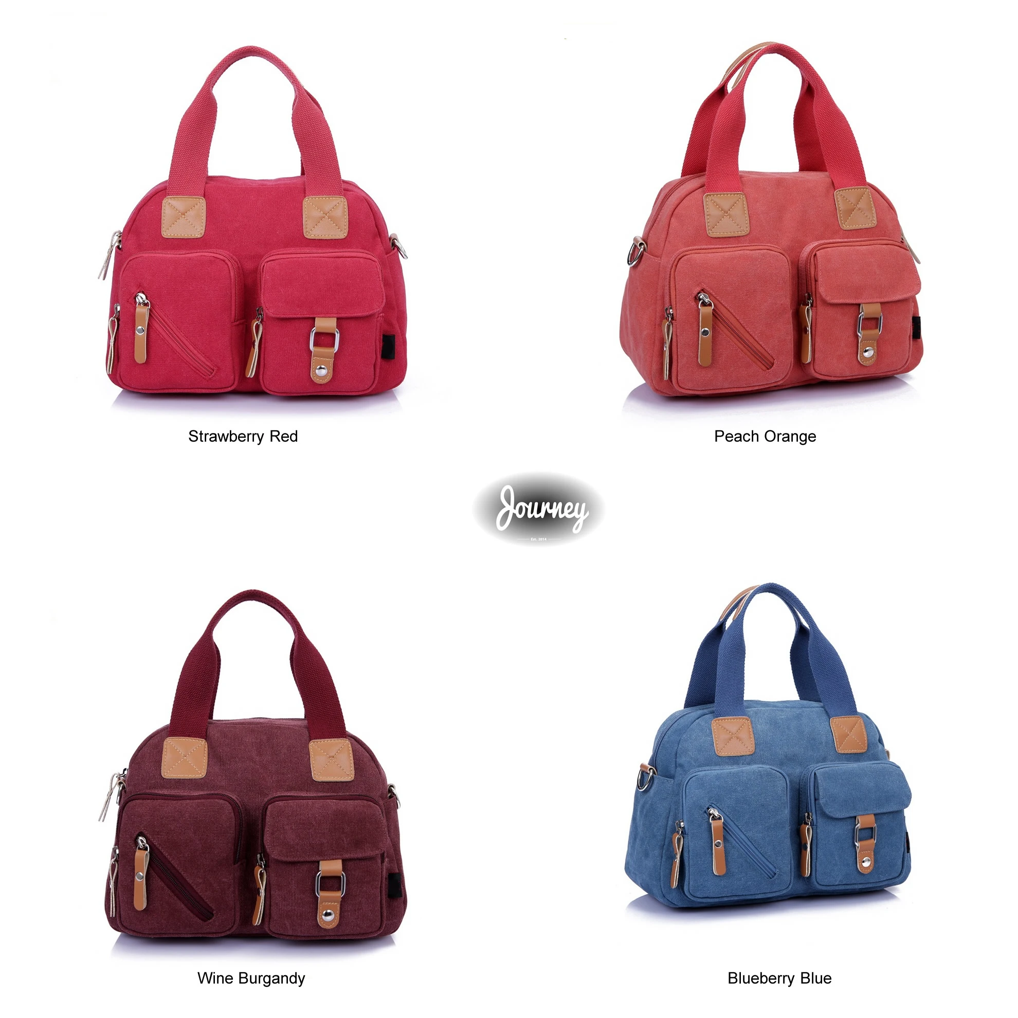 Мини Холщовая Сумка Savvy Cargo от Journey Collection| |