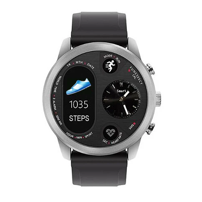 TI3 Smart Watch 0.96&quot OLED Dynamic Color Screen 5ATM Waterproof Heart Rate Blood Pressure Monitor Pedometer Fitness | Электроника