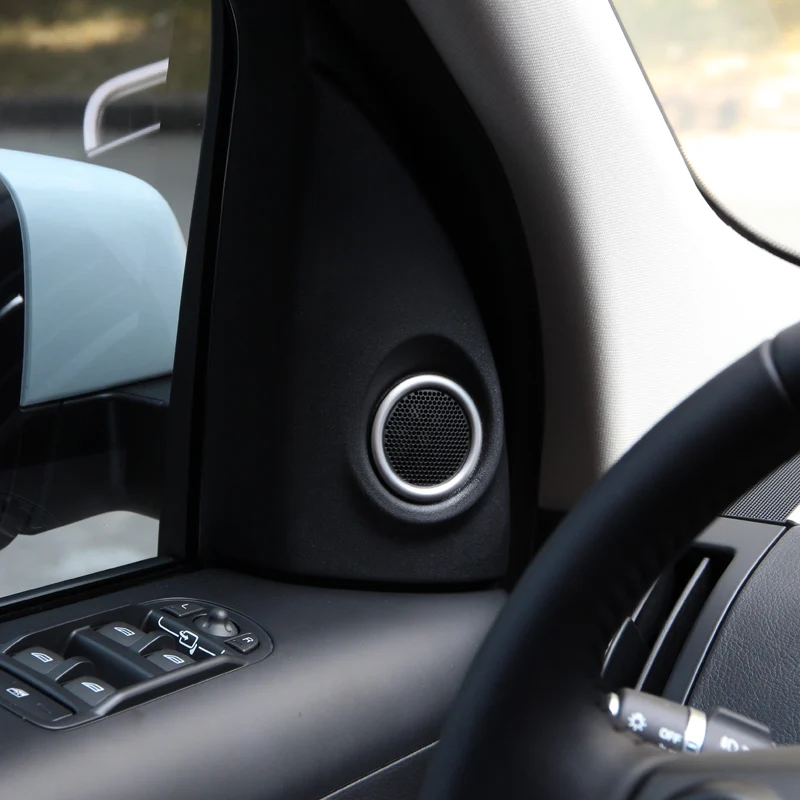 Фото 2 шт. для Land Rover Freelander 2 2007-2016 автомобильные стильные аксессуары крышка дверного динамика кольцо накладка наклейка №5
