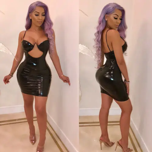 

Women Sexy Summer Bandage Mini Dress Party Evening Bodycon Sleeveless 2019 NEW