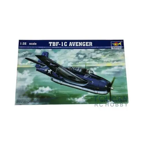 В наличии США Trumpeter 02233 1/32 масштаб TBF-1C Мститель пластик атака самолета Модель